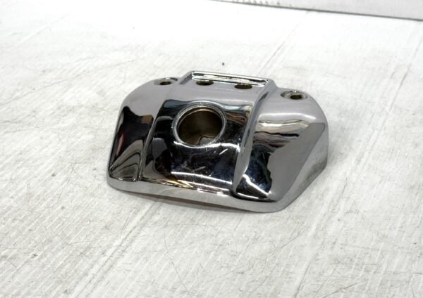 CH314 (1) OEM Harley Davidson Chrome Vintage Headlight Visor for Super Glide Sportster