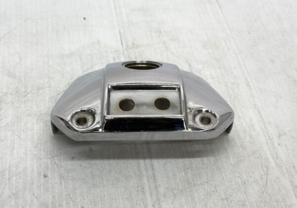 CH314 (3) OEM Harley Davidson Chrome Vintage Headlight Visor for Super Glide Sportster