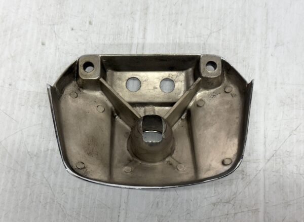 CH314 (4) OEM Harley Davidson Chrome Vintage Headlight Visor for Super Glide Sportster