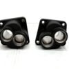 Black Lifter Tappet Mount Housings for Harley EVO FXR Electra Glide Softail