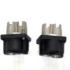 Black Lifter Tappet Mount Housings for Harley EVO FXR Electra Glide Softail