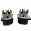 Black Lifter Tappet Mount Housings for Harley EVO FXR Electra Glide Softail