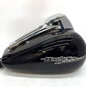 Harley Touring Tank  Black with Fuel Pump Dash for 2009-later