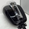 CH327 (3) Harley Touring Tank Black with Fuel Pump Dash for 2009-later