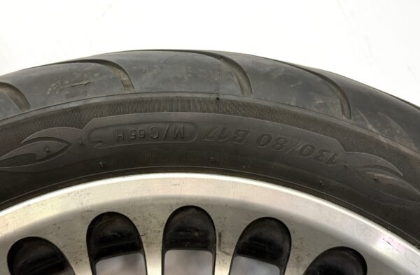 CH330 (4) Front Dual Disk Wheel Michelin 130/80 B17 with Brake Disc Rotor for 2009-2024 Touring