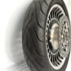 CH330 (8) Front Dual Disk Wheel Michelin 130/80 B17 with Brake Disc Rotor for 2009-2024 Touring
