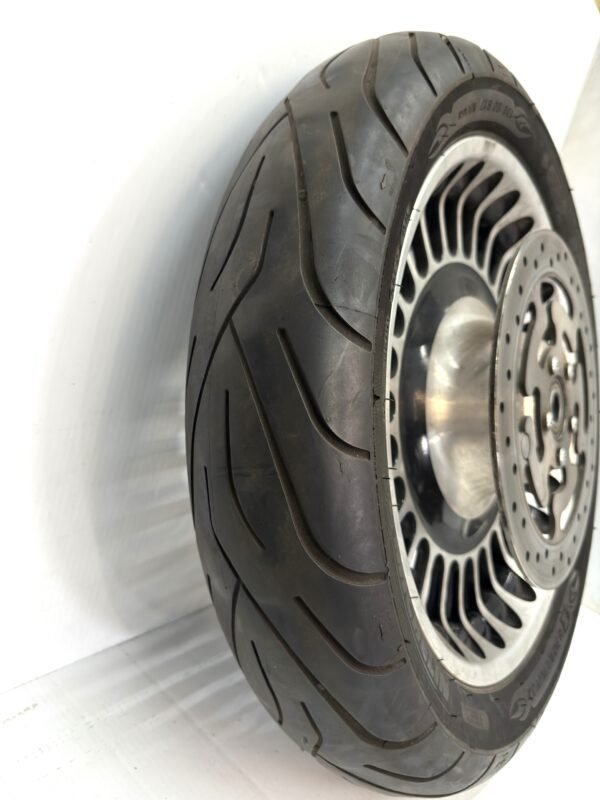 CH330 (8) Front Dual Disk Wheel Michelin 130/80 B17 with Brake Disc Rotor for 2009-2024 Touring