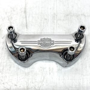OEM Harley 1" Handlebar Clamp Chrome 56568-86B for 74-06 XL, FX, FXR, FX Dyna Softail