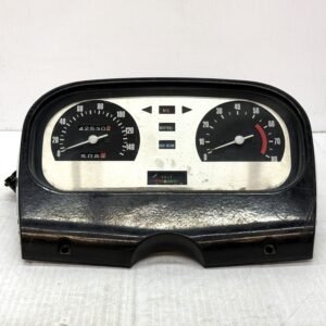 CH337 (1) Harley Nippon Seiki Japan Complete Instrument Panel Cluster KmH for 1980-84 Tour Glide