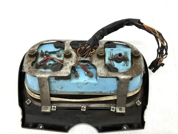 Harley Nippon Seiki Japan Complete Instrument Panel Cluster KmH for 1980-84 Tour Glide