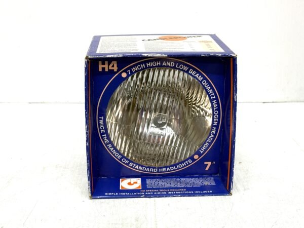CH339 (1) Candlepower Quartz Halogen Headlight Harley Davidson 7" DS280007