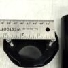 Harley Gloss Black Upper Fork Slider Covers 8" for 2014-later Touring