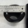 Harley Gloss Black Upper Fork Slider Covers 8" for 2014-later Touring