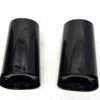 Harley Gloss Black Upper Fork Slider Covers 6" for 2014-later Touring