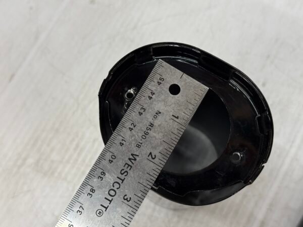 Harley Gloss Black Upper Fork Slider Covers 6" for 2014-later Touring