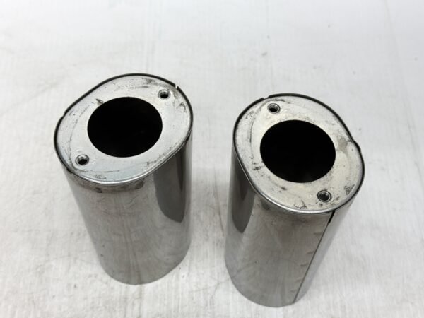 CH342 (2) Harley Upper Fork Slider Covers 6" for 1949-84 FL, 86-17 FLS, 80-13 Touring