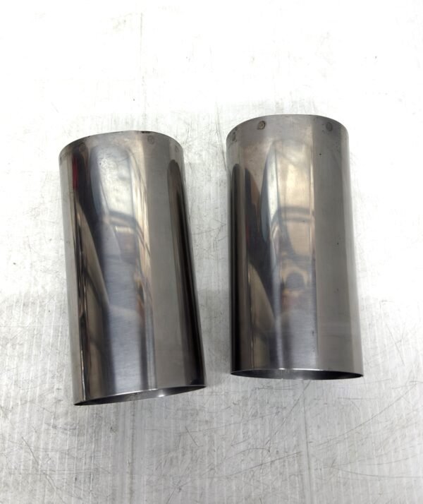 CH342 (3) Harley Upper Fork Slider Covers 6" for 1949-84 FL, 86-17 FLS, 80-13 Touring