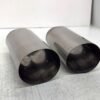 CH342 (4) Harley Upper Fork Slider Covers 6" for 1949-84 FL, 86-17 FLS, 80-13 Touring