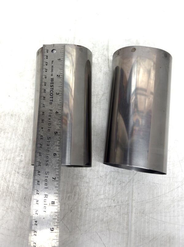 CH342 (5) Harley Upper Fork Slider Covers 6" for 1949-84 FL, 86-17 FLS, 80-13 Touring