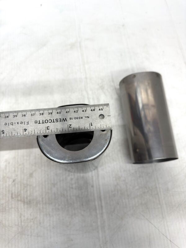 CH342 (6) Harley Upper Fork Slider Covers 6" for 1949-84 FL, 86-17 FLS, 80-13 Touring