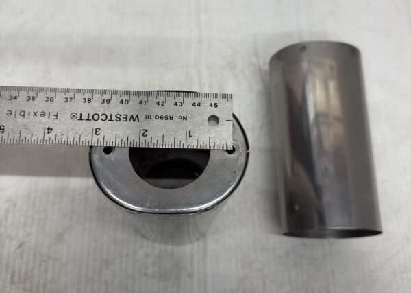 CH342 (9) Harley Upper Fork Slider Covers 6" for 1949-84 FL, 86-17 FLS, 80-13 Touring