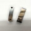 Front Wrapped Fender Spacers Set 1.18" Chrome for Harley