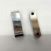 Front Wrapped Fender Spacers Set 1.18" Chrome for Harley