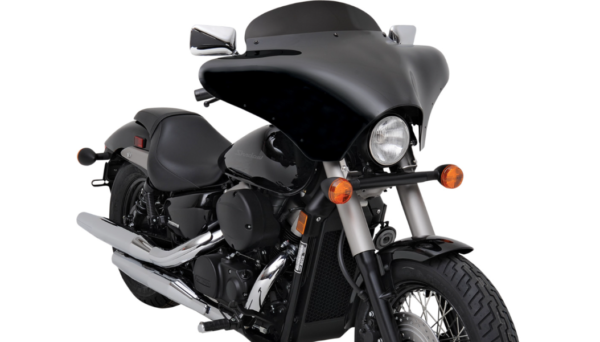 Drag Specialties Batwing Fairing Windshield 5" Black Fits 2005-2013 Hatley B