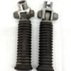 OEM Harley Footpegs Foot Pegs Left & Right and Clevis-bracket