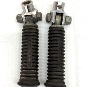 OEM Harley Footpegs Foot Pegs Left & Right and Clevis-bracket