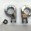 CH357 (1) Drag Specialties 1-1/4? 2PC Foot Peg Clamps 1611-2123 for Harley