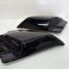 CH36 (2) OEM Harley Side Panels Frame Covers Black 66048-97 66250-97a 1997-08 Touring