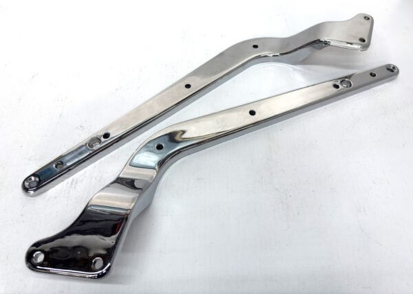 Offset Rear Fender Struts Supports Chrome for 1986 - 1999 Harley  Softails
