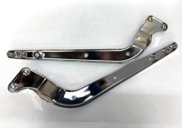 Offset Rear Fender Struts Supports Chrome for 1986 - 1999 Harley  Softails