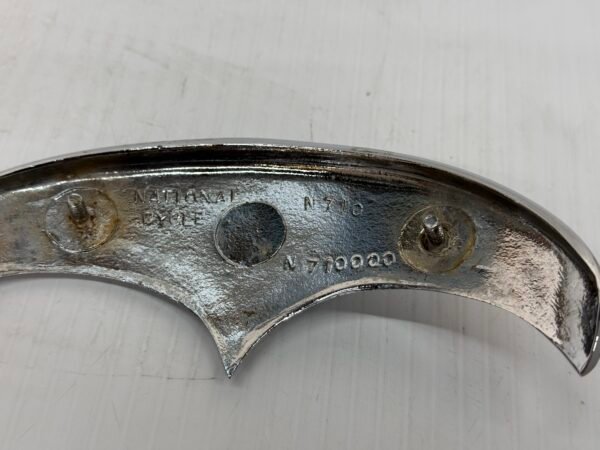 CH376 (3) Nations Cycle Cast Front Fender Tip N710 for Harley FLSTF Models