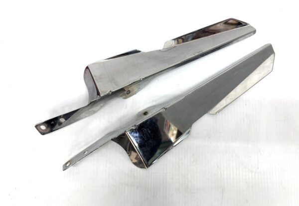 Chrome Fork Mounted Wind Deflectors Left and Right for 1986-2013 Heritage Softail