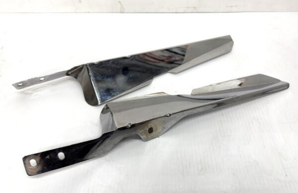Chrome Fork Mounted Wind Deflectors Left and Right for 1986-2013 Heritage Softail