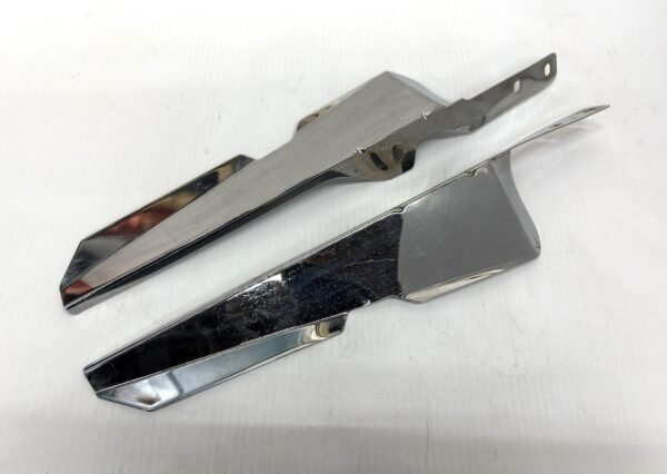 Chrome Fork Mounted Wind Deflectors Left and Right for 1986-2013 Heritage Softail