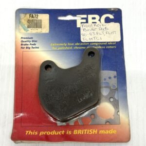 CH408 (1) EBC Front Organic Brake Pads FA72 for Harley 1978-83 FX