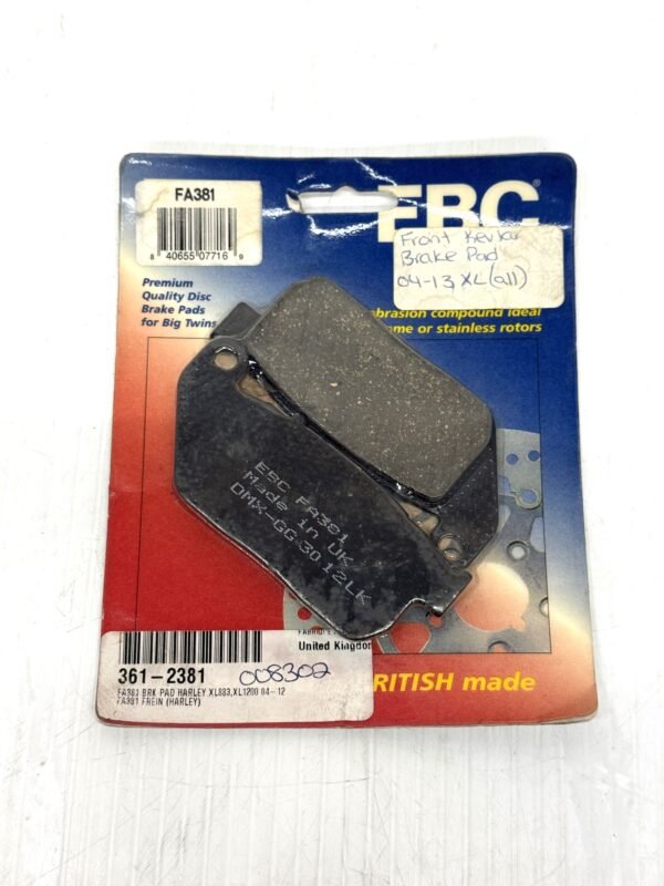 EBC Front Brake Pads FA381 for Harley 2004-2012 Sportster