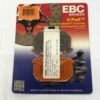 EBC Rear Semi-Sintered Brake Pads FA78V for Harley 1984-E87 Sportster, 1984-86 Dyna, 1984-E87 Softail
