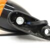 OEM Harley Black Turn Signals Amber Lenses with Base Mount Set 2015-later Touring Road Glide