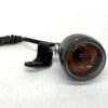 Harley Front Turn Signal Chrome Smoke Lense for Fat Boy Fat Bob