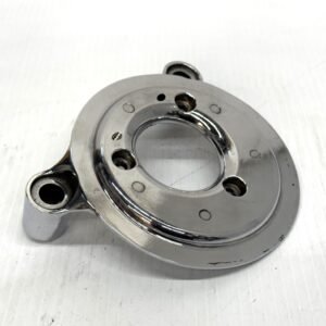 CH439 (1) OEM Harley Air Cleaner 50mm Back Plate Chrome 29239-08 for 2008-13 Touring and Trike models