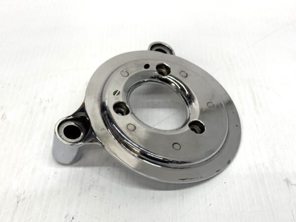 CH439 (1) OEM Harley Air Cleaner 50mm Back Plate Chrome 29239-08 for 2008-13 Touring and Trike models
