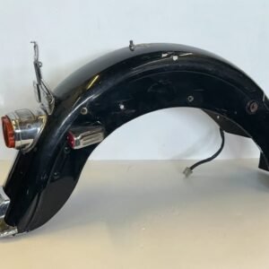 Harley Davidson Shovelhead FL Black Fender Liscence Plate Bracket