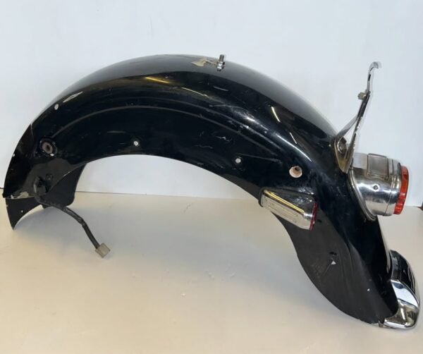 Harley Davidson Shovelhead FL Black Fender Liscence Plate Bracket