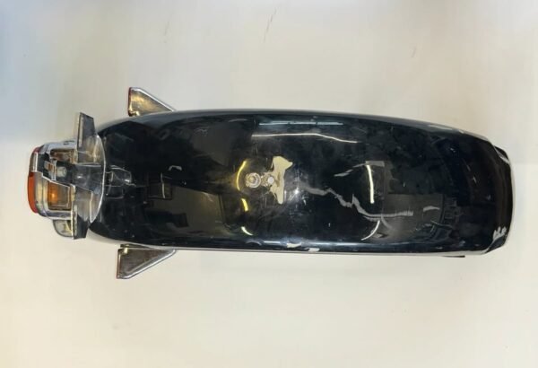 Harley Davidson Shovelhead FL Black Fender Liscence Plate Bracket