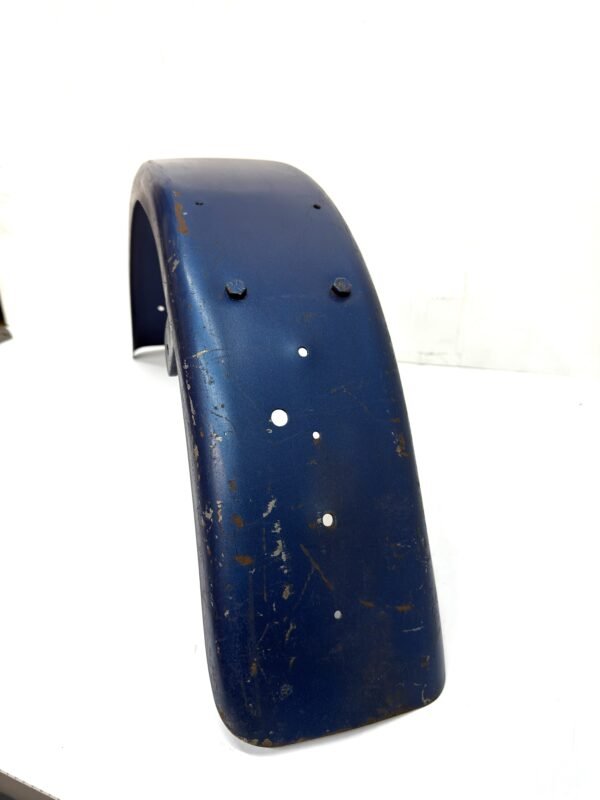 CH447 (3) Harley Custom Flat Fender 6" Blue