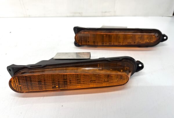 OEM Rear Fender Turn Signal Amber Set 5858880 for 2009-13 Harley CVO Street & Road Glide